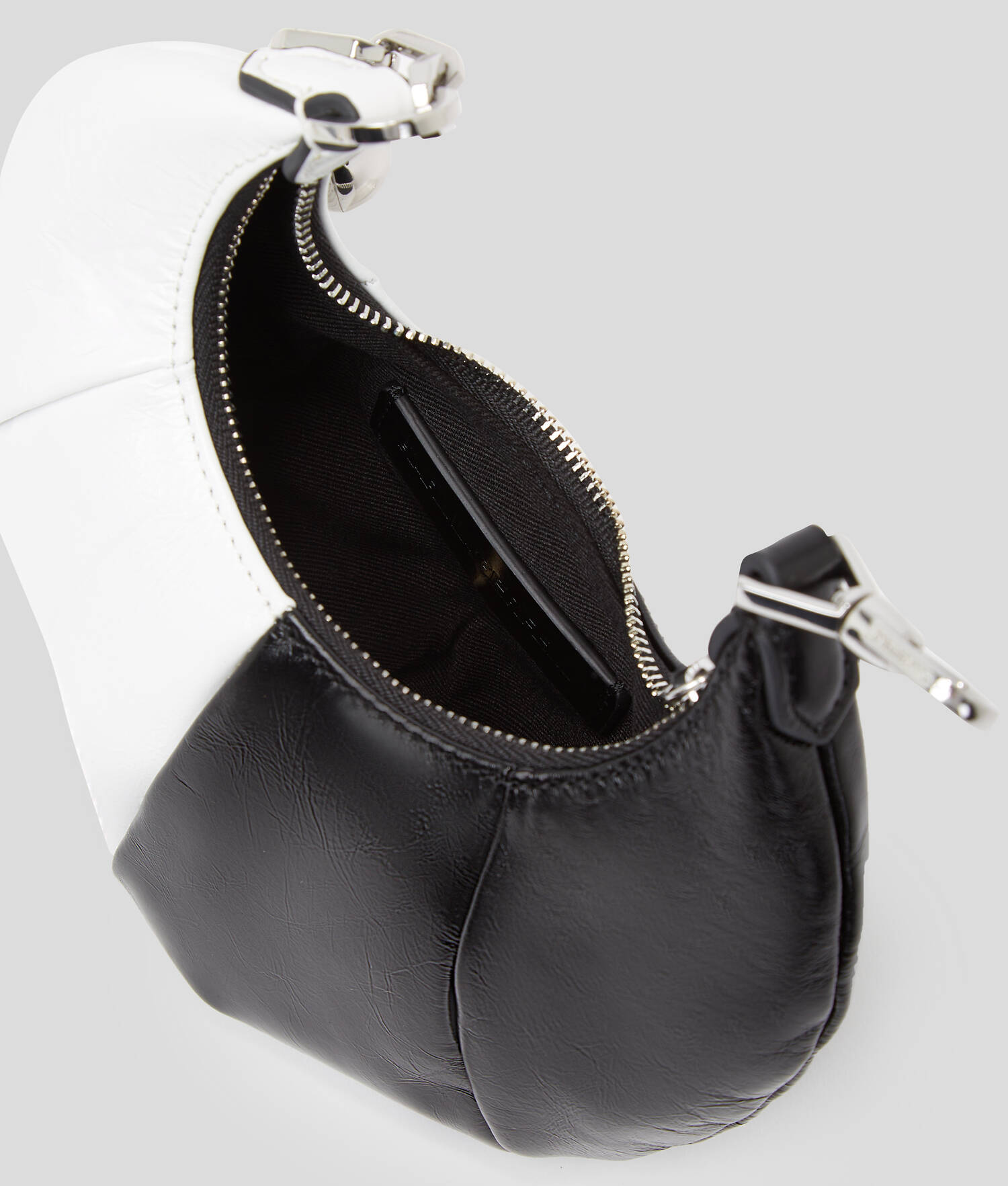 SAC BRACELET KL X JOANN - Blanc/Noir