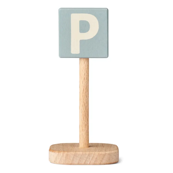 Liewood Panneaux de signalisation en bois - Set de 4 | Mustard multi mix