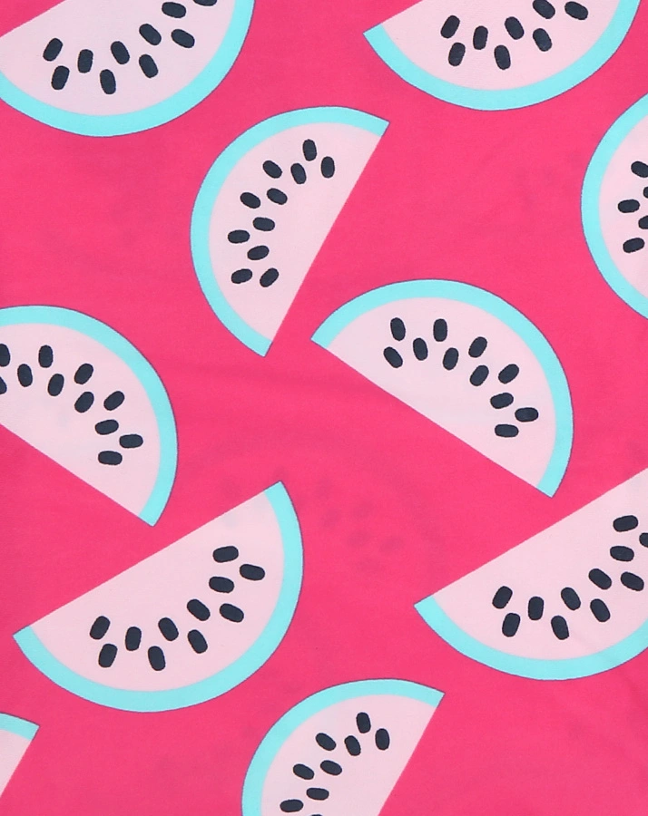 Kurzarm-Badeshirt MELONE in magenta