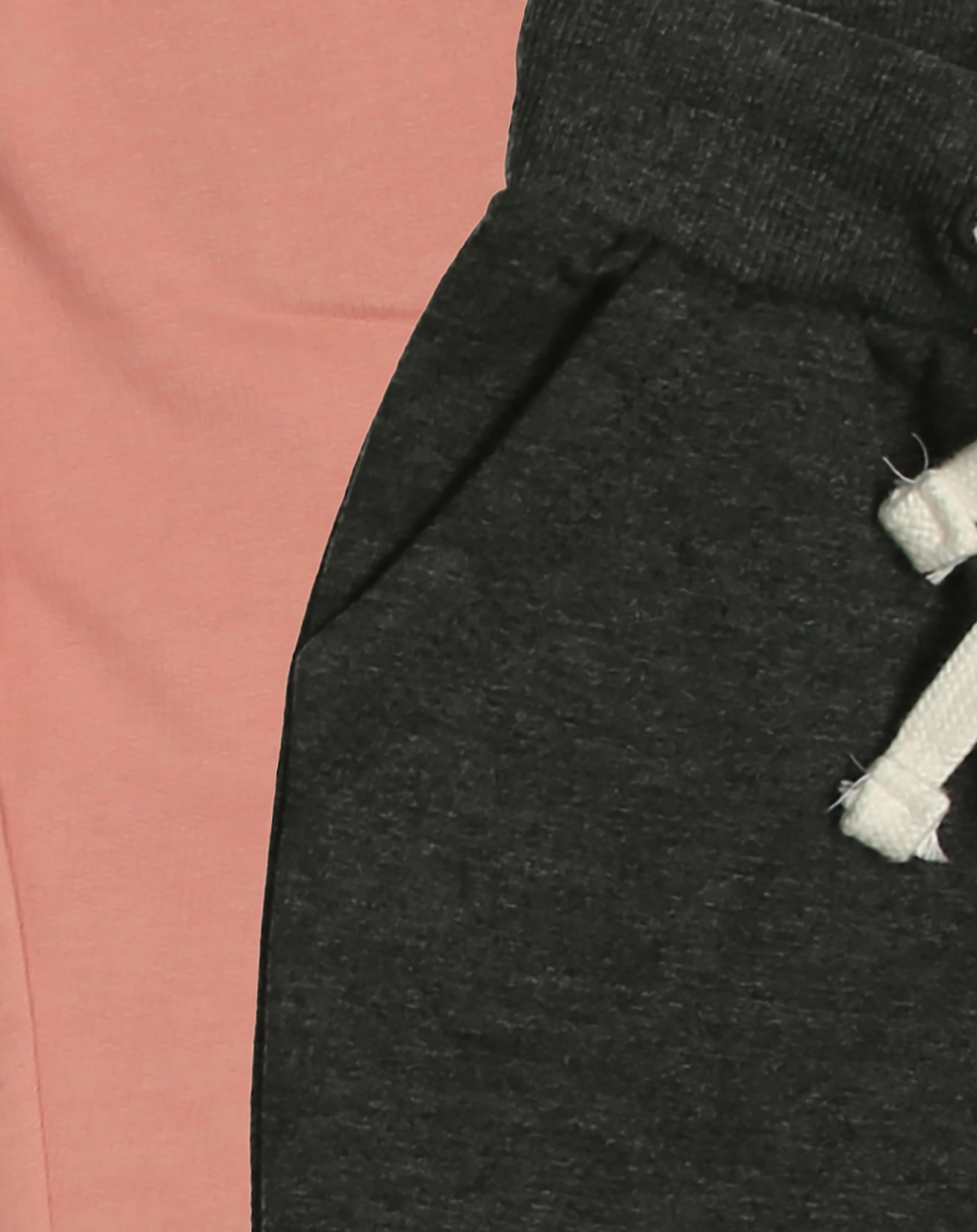 Jogginghose BASIC 2er-Pack in rosa/grau (Größe: 140)