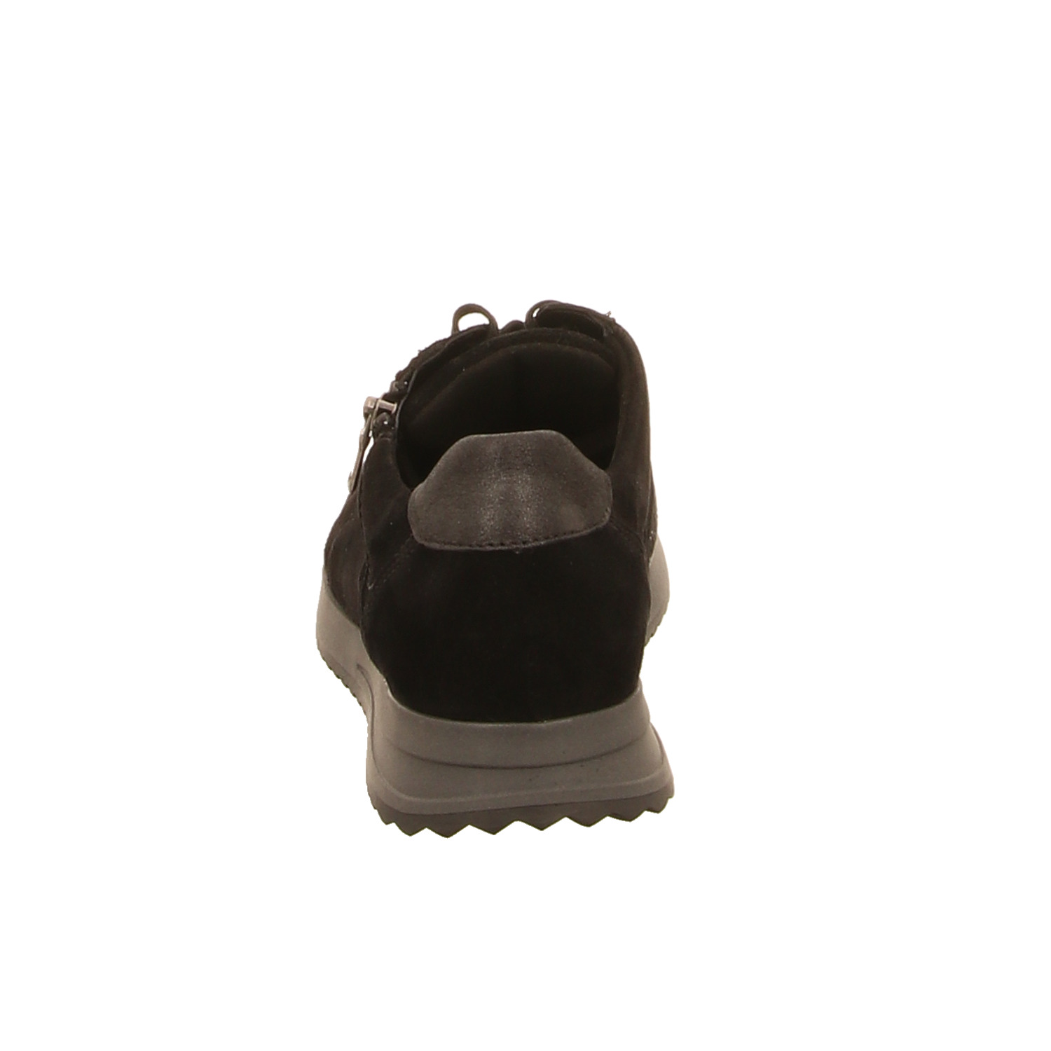 Waldläufer Schnürhalbschuh schwarz