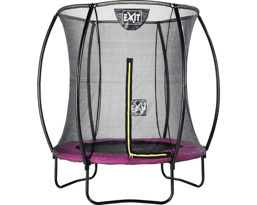 EXIT Silhouette trampoline met veiligheidsnet, Ø 183 cm, roze