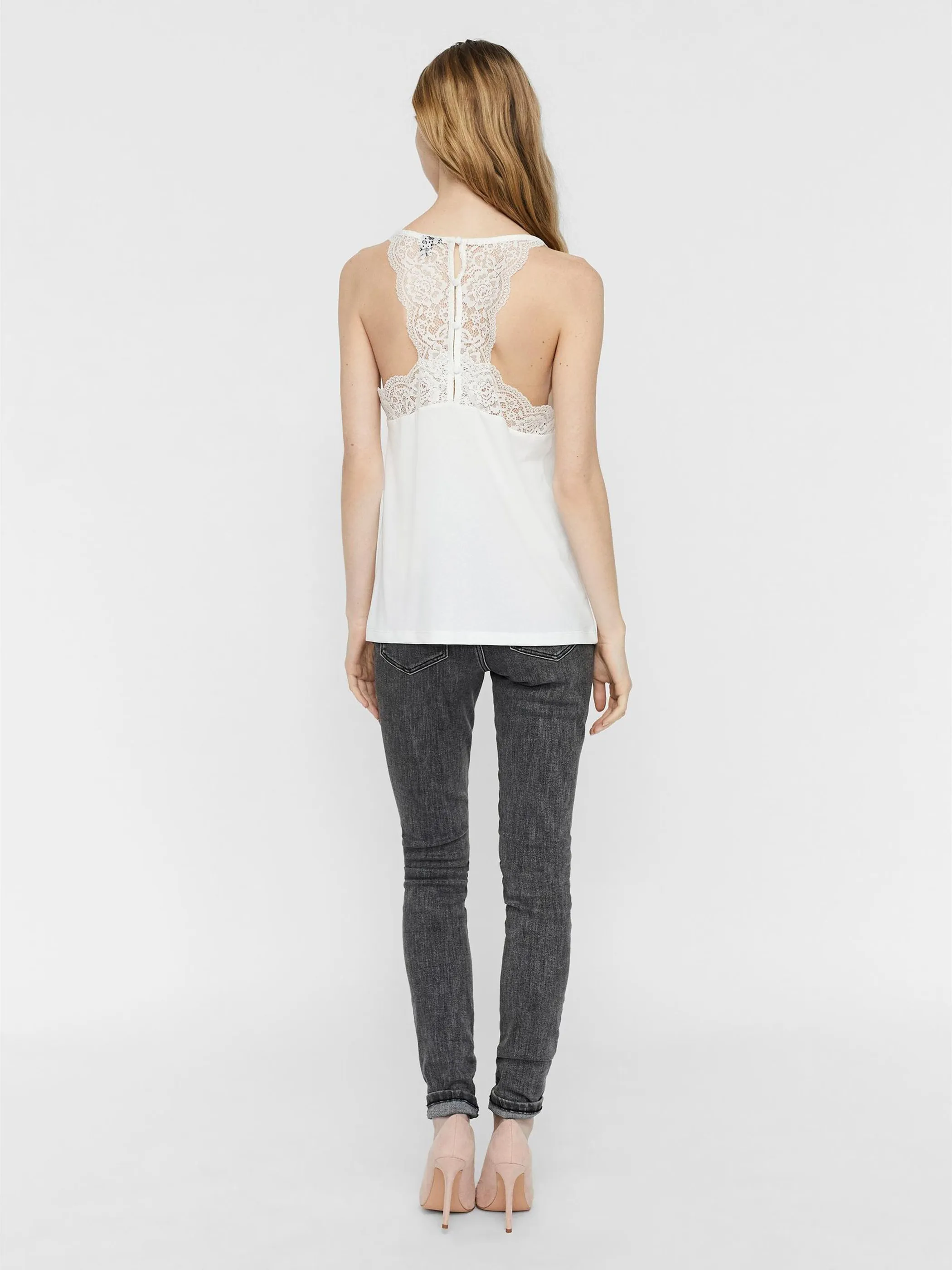 Vero Moda VMANA S/L LACE TOP NO Top