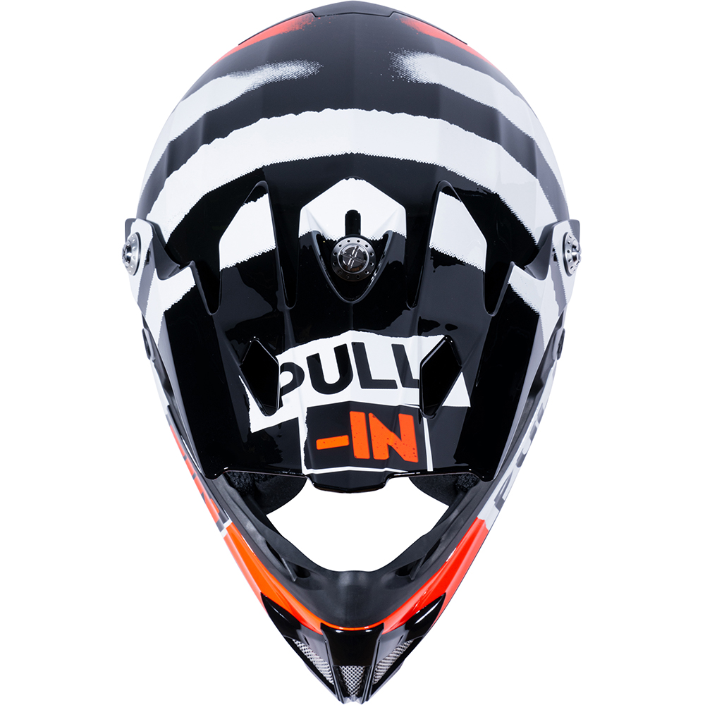 pull-in - Casque Enfant Trash Kid - 2023 Noir / Blanc / Orange