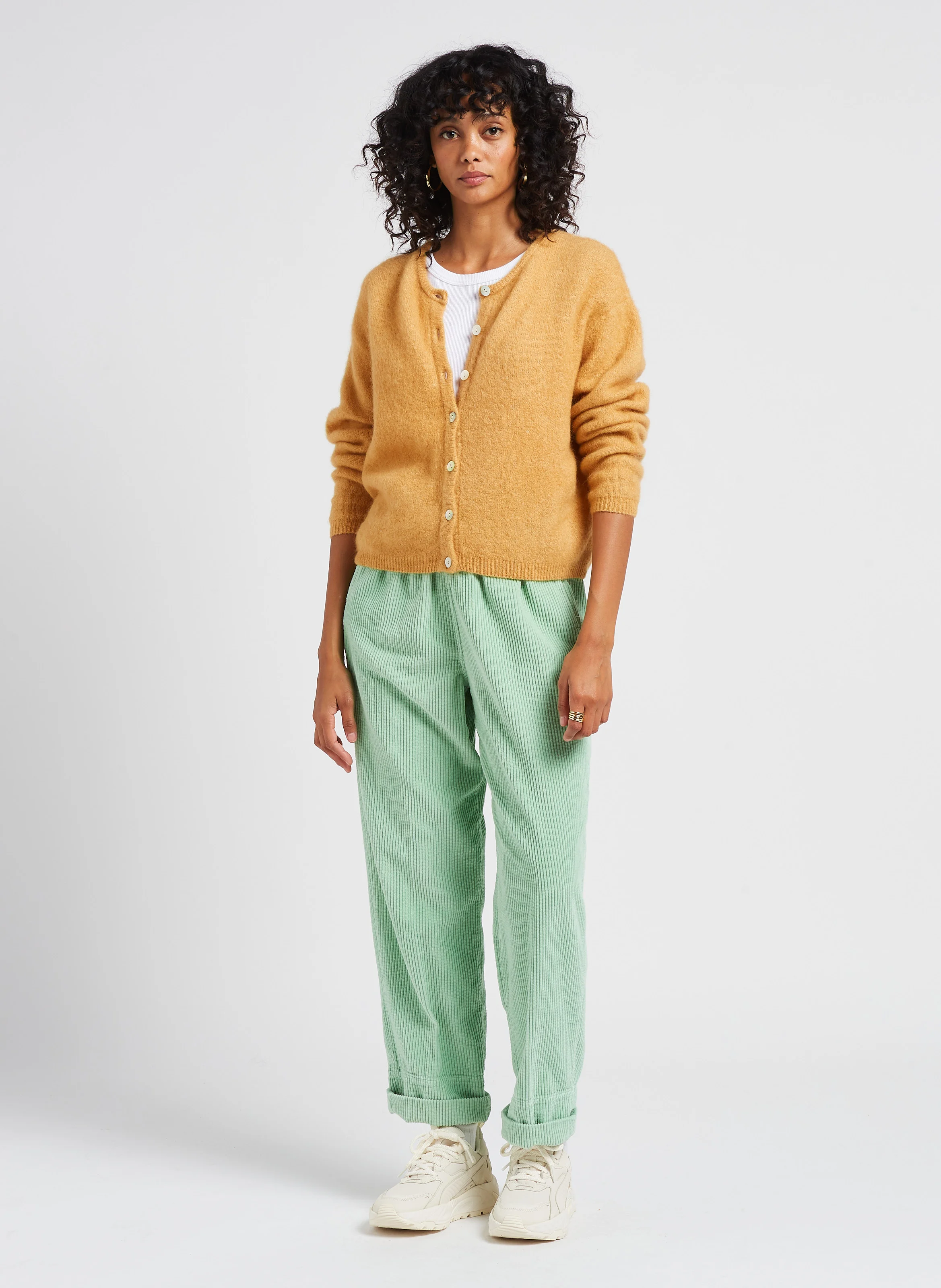 RS-TRCK NUBUCK - Baskets basses en cuir | Blanc