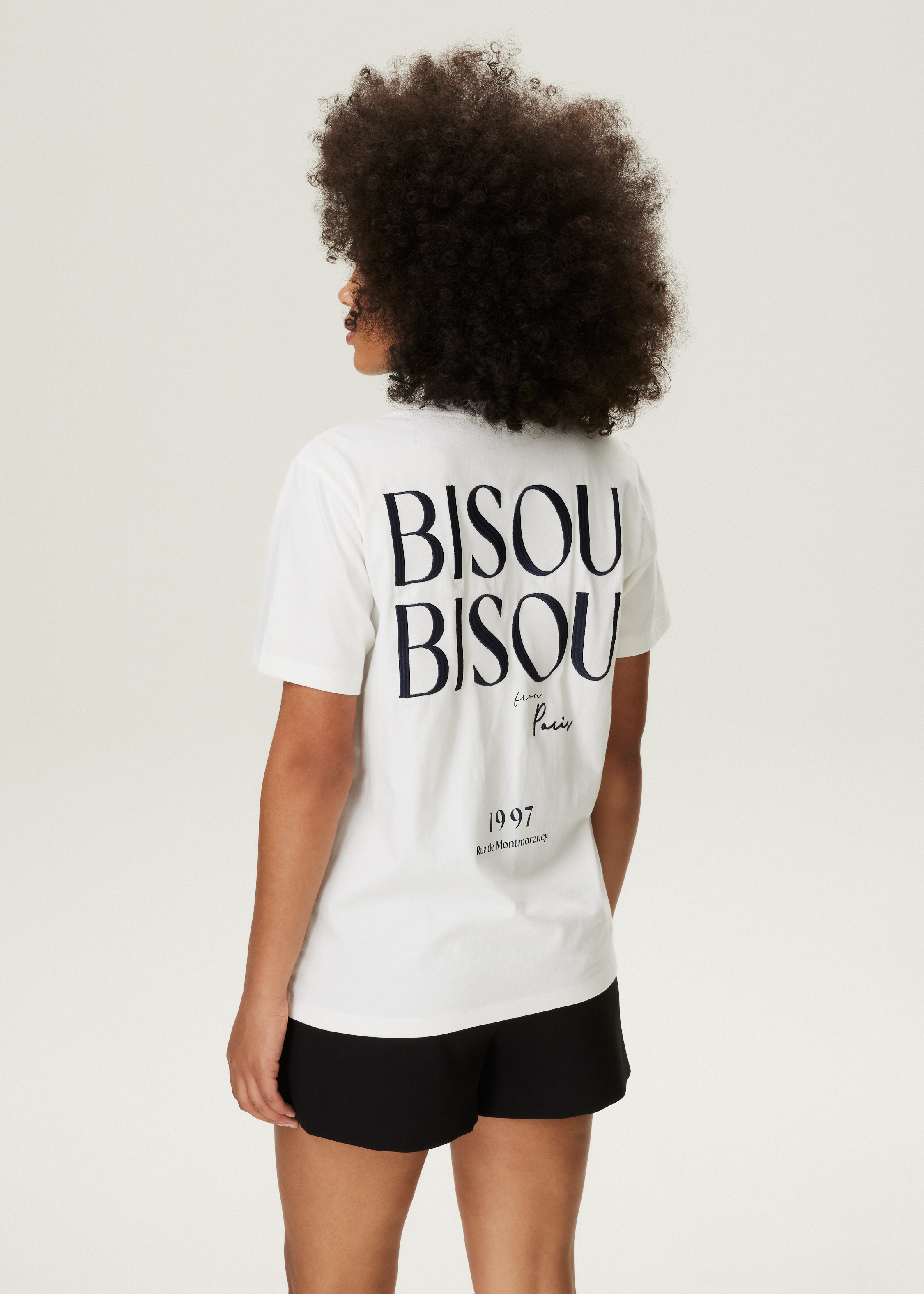 T-shirt met borduurwerk