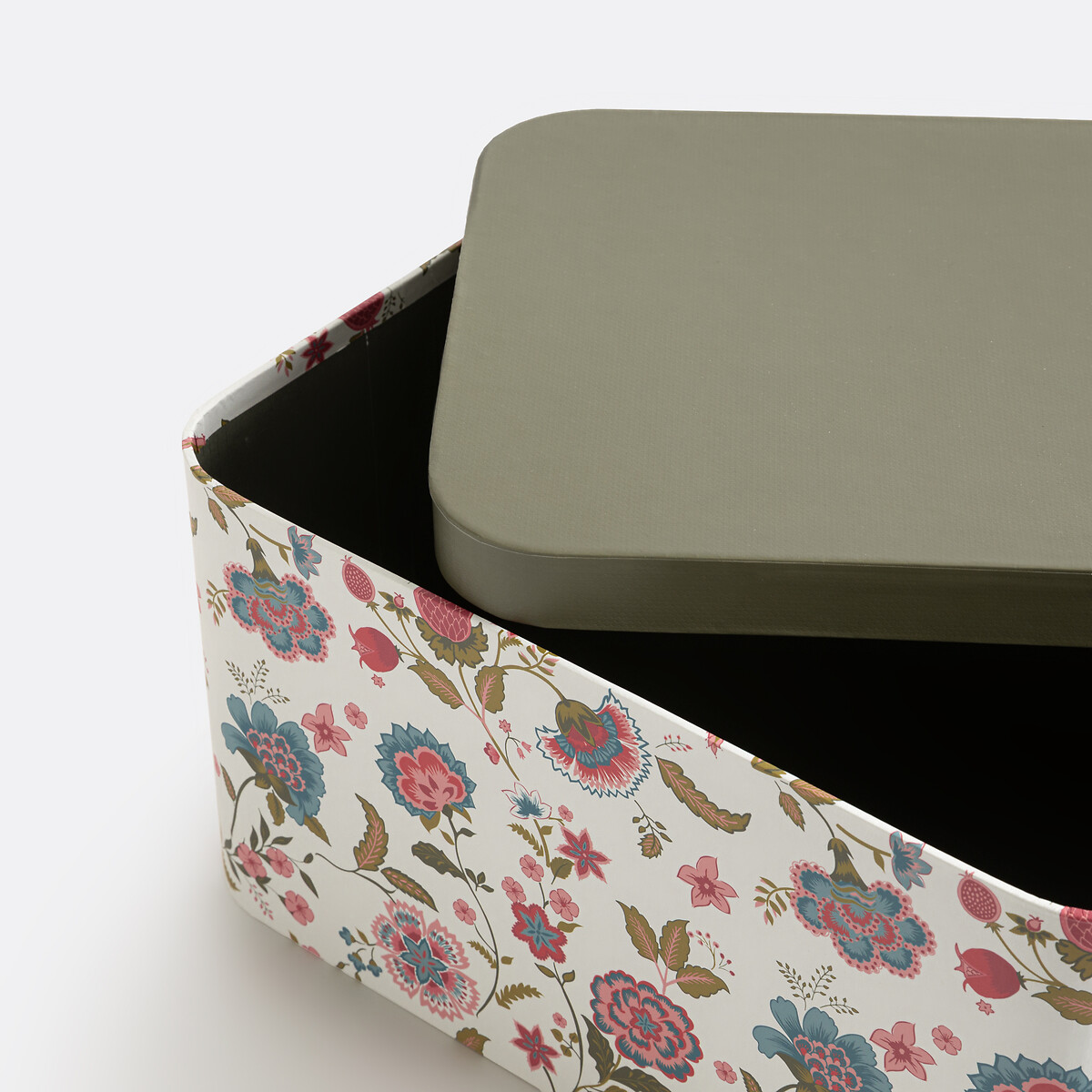 LA REDOUTE INTERIEURS<br>Conjunto de 2 caixas empilháveis com tampas, Shirley