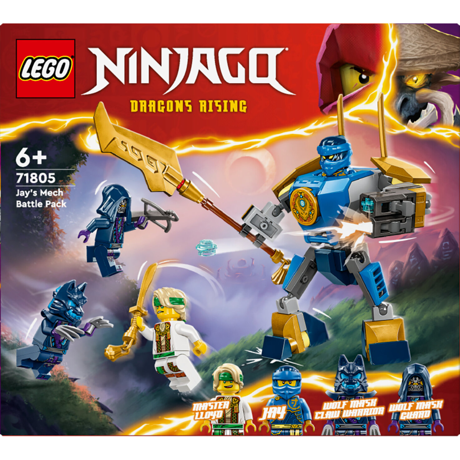 LEGO® Ninjago® 71805 Jays Battle Mech 6+ Jahre