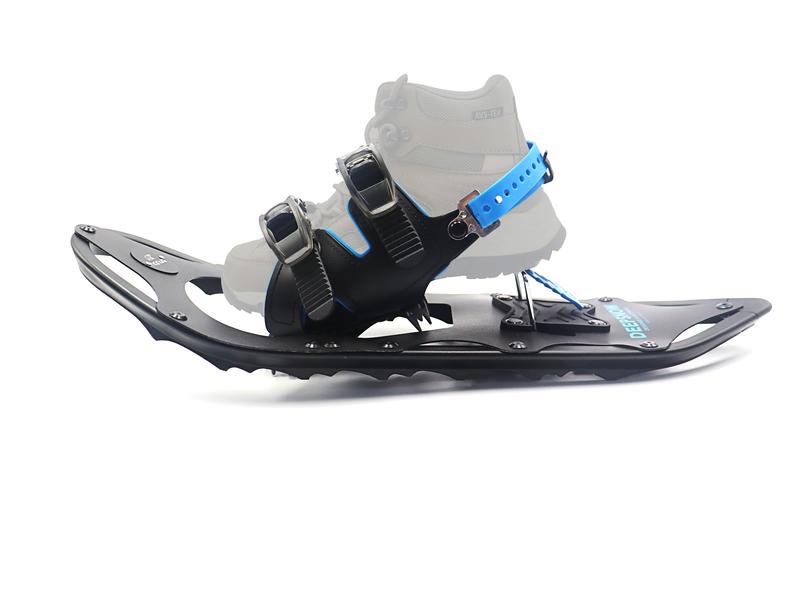 Nanuq Schneeschuh Deepsnow Schwarz/Blau Der Schneeschuh für viel Komfort und Spass für Einsteiger und Profis
