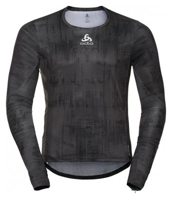 Maillot Manches Longues Odlo Zeroweight Ceramiwarm Noir