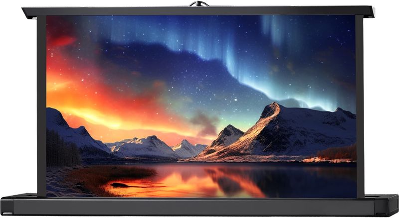 Celexon - Professional Mini Screen - Projectiescherm - Zwart - Zichtbaar Oppervlak 89 x 50 cm