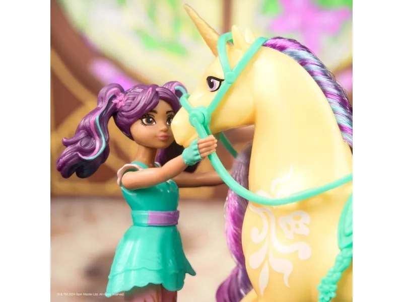 Unicorn Academy Doll & Unicorn - Ava & Leaf