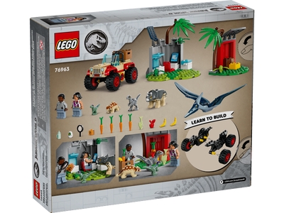 LEGO Reddingscentrum voor babydinosaurussen (76963)