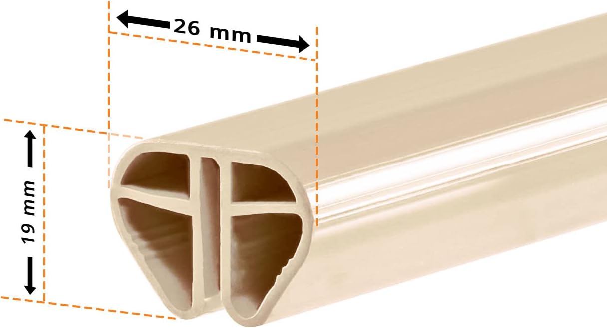 Pool Folie 0,8 mm Sand inkl. Basic Handlauf Sand für Rundpool 350 x 120 cm Set Innenhülle Auskleidung Innenfolie Poolplane Plane
