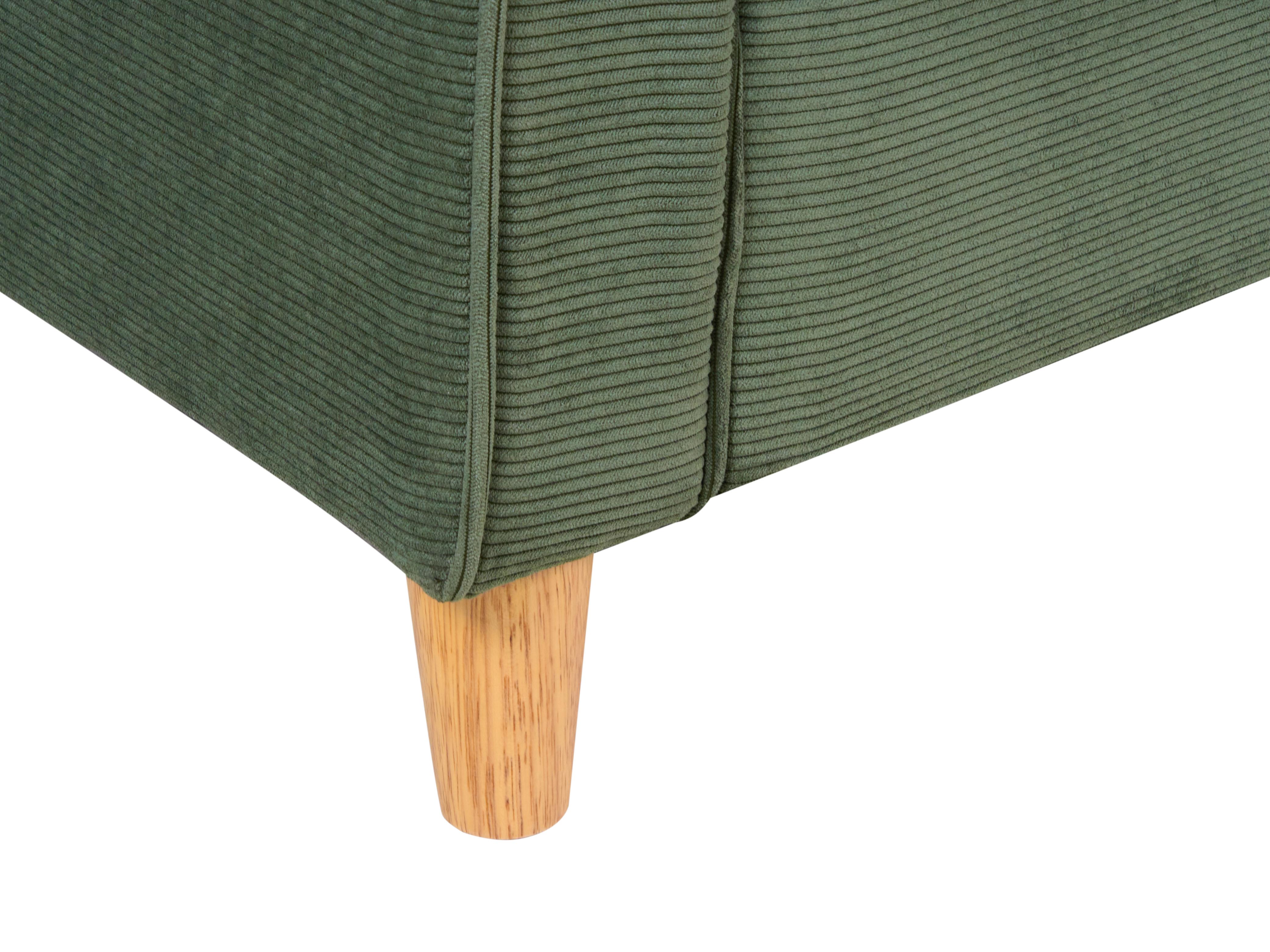 Bank 2-zits RONNEBY Corduroy Donkergroen