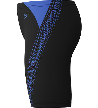 Speedo Badehose - HyperBoom SPlice Jammer - Schwarz m. Blau