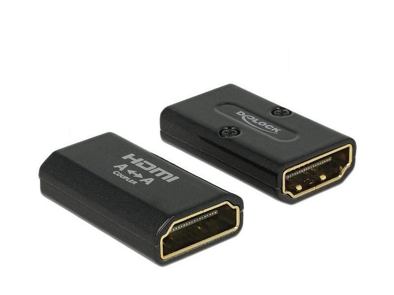 Delock Gender/Invertieradapter f-f HDMI - HDMI Invertieradapter für HDMI Kabel Typ A
