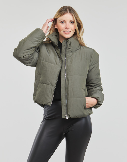 Only - ONLDOLLY SHORT PUFFER JACKET OTW NOOS - Kaki