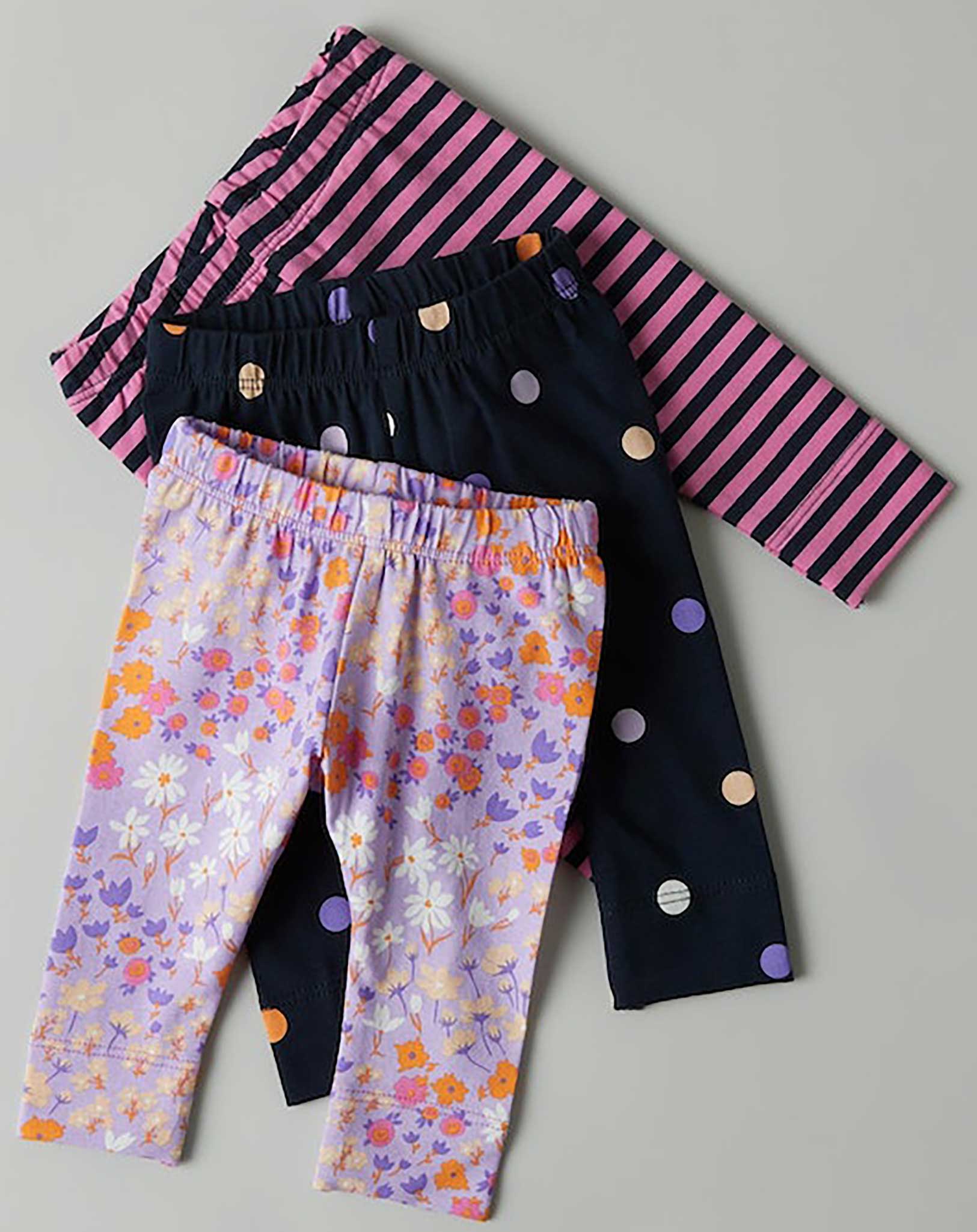Leggings NBFTUNNA DOTS in dark sapphire