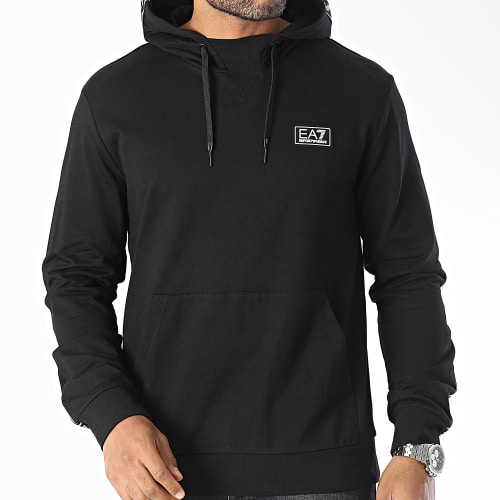 Sweat Capuche A Bandes 6RPM13-PJ05Z Noir