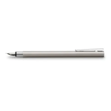 Faber-Castell Edelstahl Füller Neo Slim M, silber matt