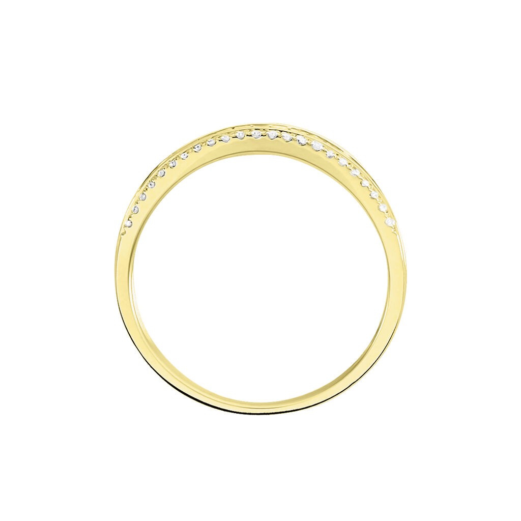 Bague Constance Or Jaune Diamant