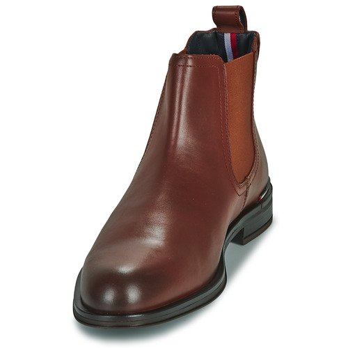 Tommy Hilfiger - CORE RWB HILFIGER LTH CHELSEA - Marron