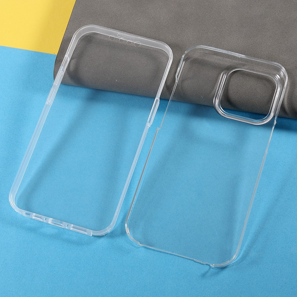 2in1 iPhone 13 Pro Full Protection Schutz Hülle   Displayschutz (Front/Back) - Transparent