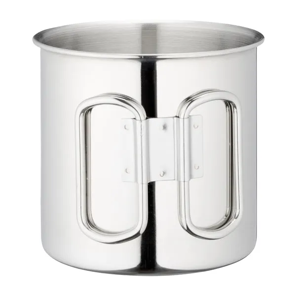 MFH -  MFH Campingtasse Edelstahl 450 ml
