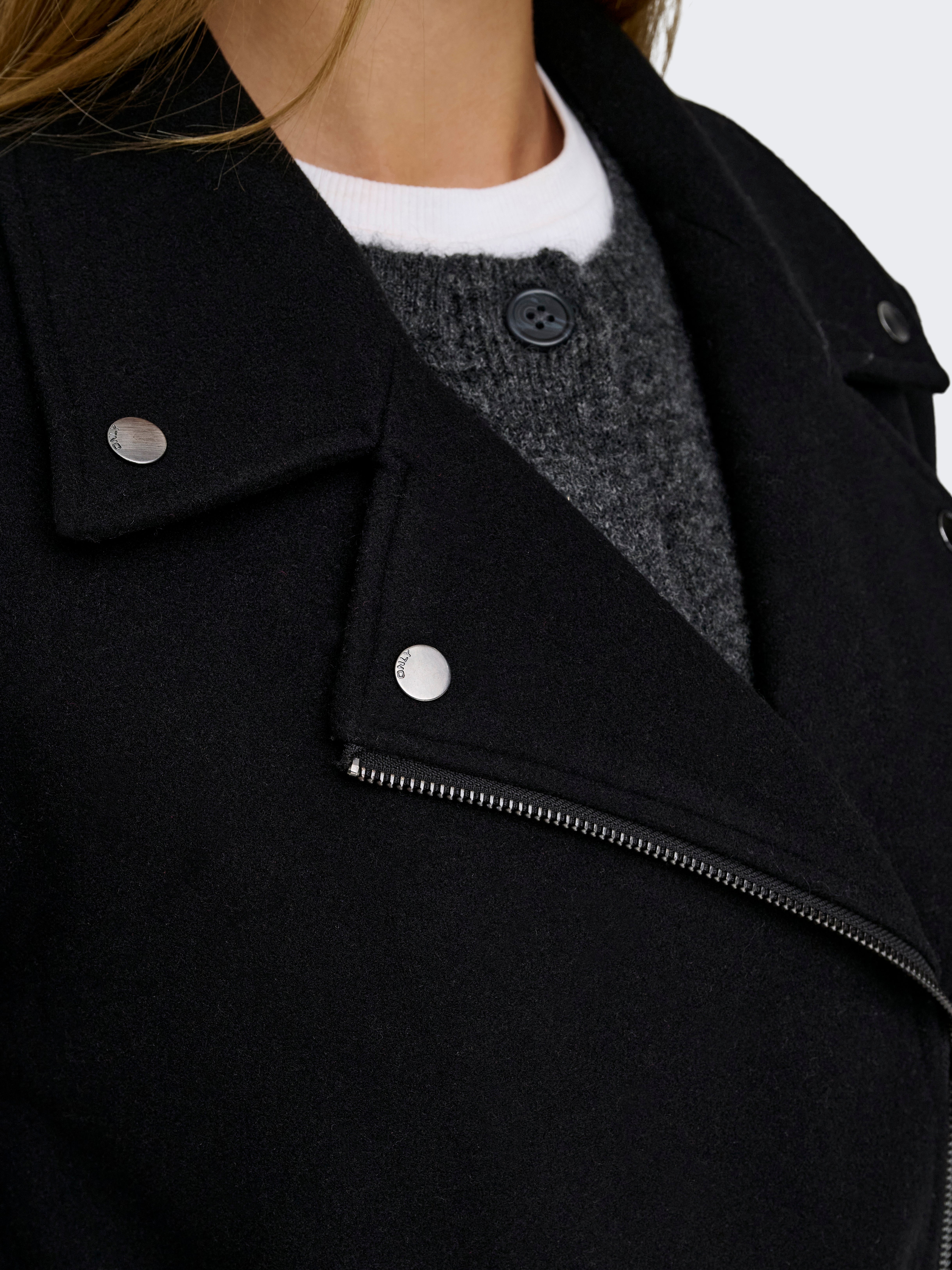 ONLAUGUSTA Mantel Black