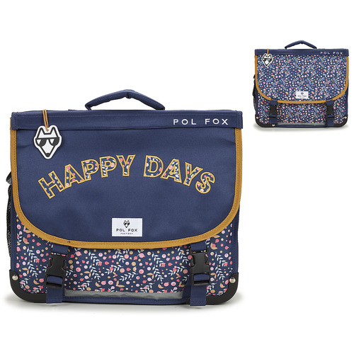 Pol Fox - CARTABLE HAPPY BLUE 38 CM - Marine