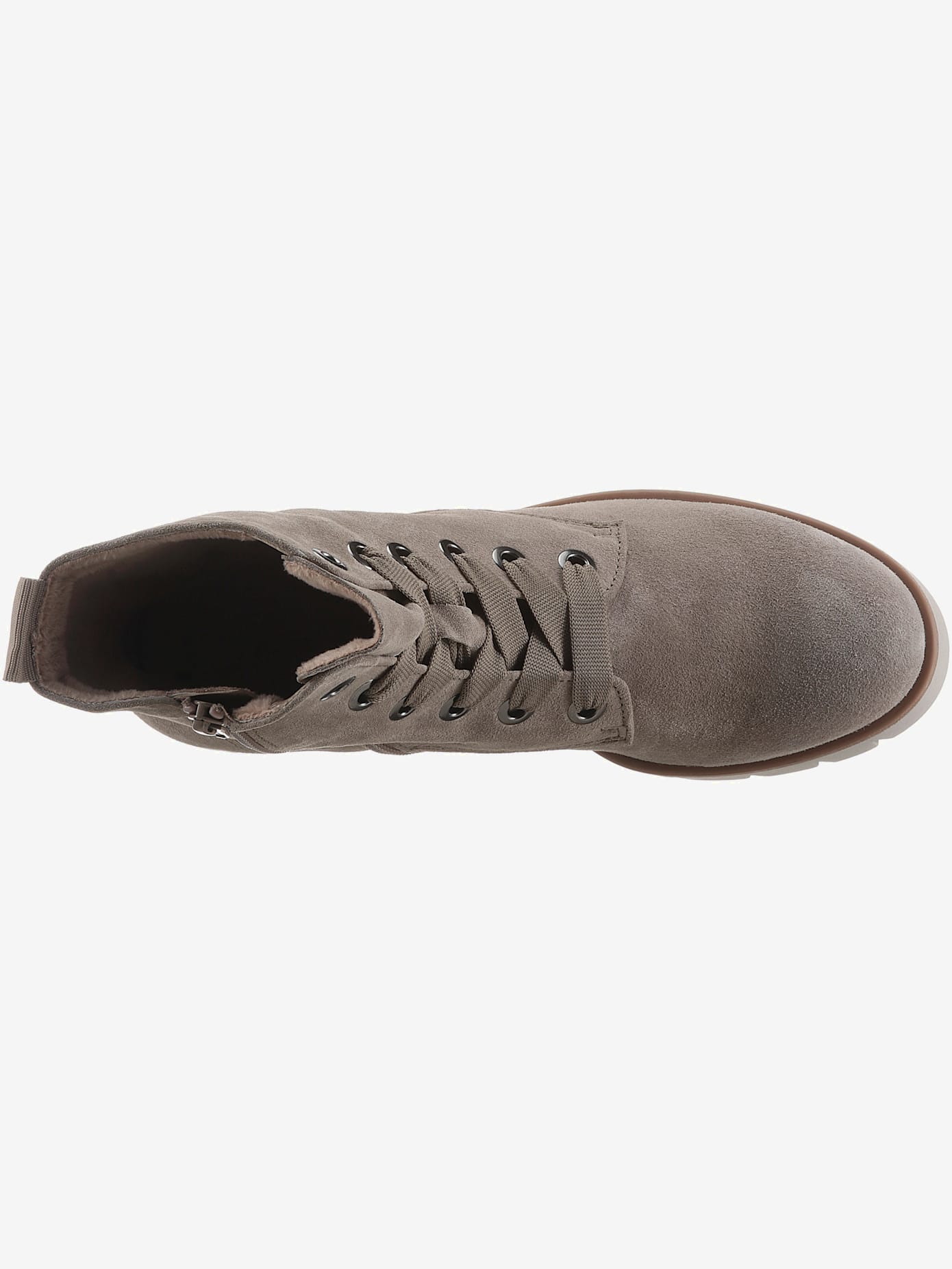 Bottines à lacets, semelle extérieure profilée