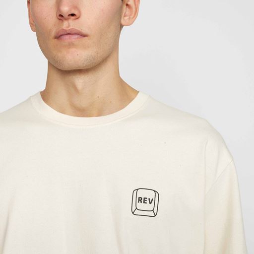 Revolution ESC T-shirt, Offwhite, L