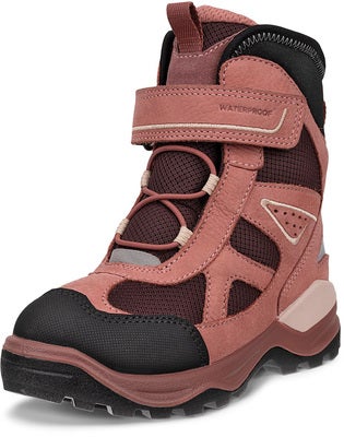 Ecco Snow Mountain GTX Vintersko Jr, Black/Petal/Fig