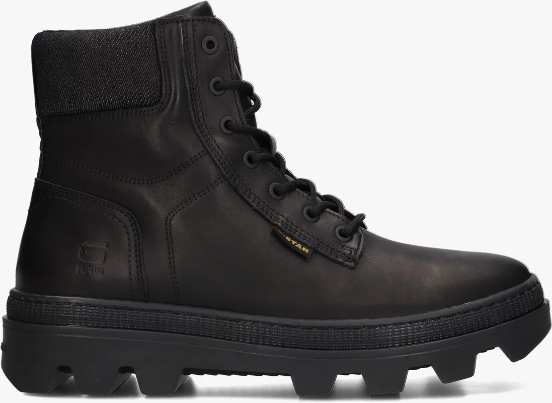 G-STAR RAW zwarte g-star raw veterboots noxer high lea m