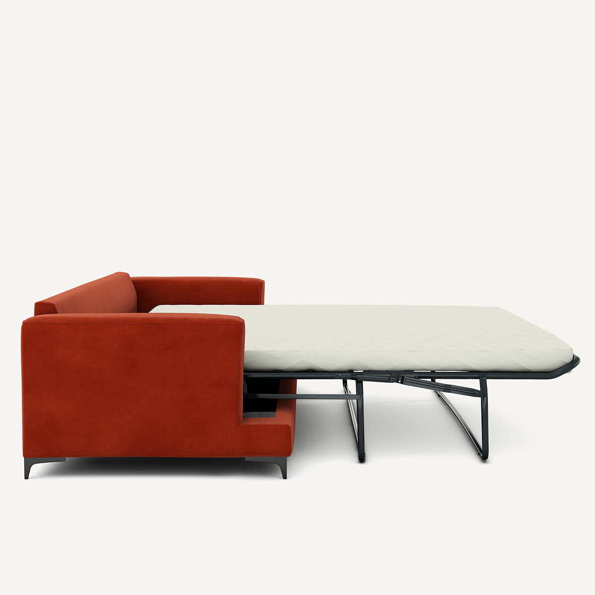AM.PM<br>Sofá-cama de veludo de 4 lugares, Marsile
