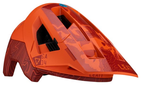 Casque VTT Leatt AllMtn 4.0  Flame Orange