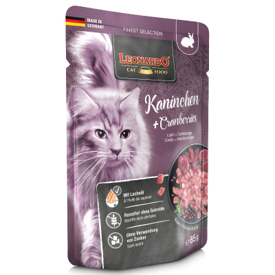 Leonardo Kaninchen & Cranberries 16x85g