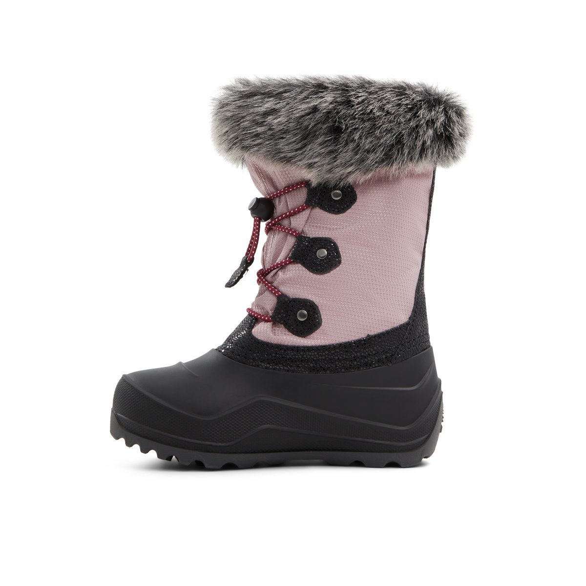KAMIK-Powdery_3-jg-Bottes d'hiver - Semelle tracteur - Rose Clair