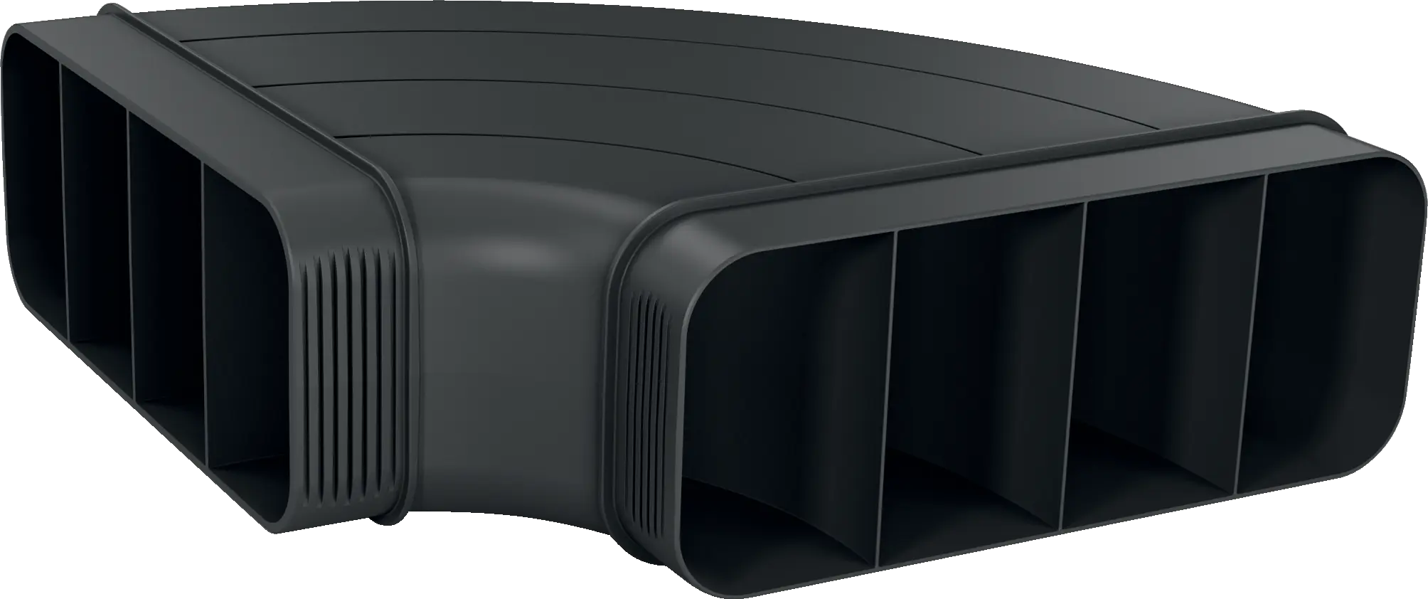 Vlakke buis 90 ° horizontaal HEZ9VDSB1 • 17005348
