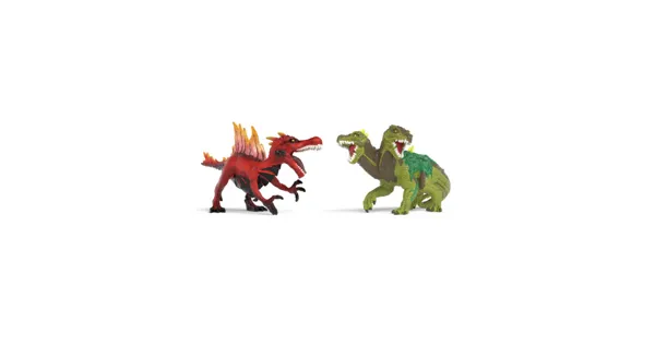 Schleich Eledrador Creatures 70834 Feuersaurier vs. Dschungelechse