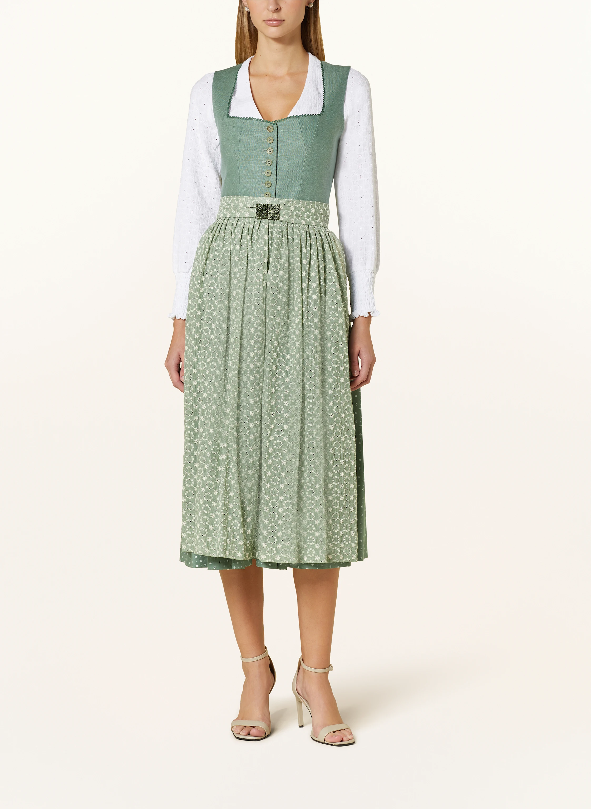 anno domini Dirndlbluse ILSE aus Lochspitze