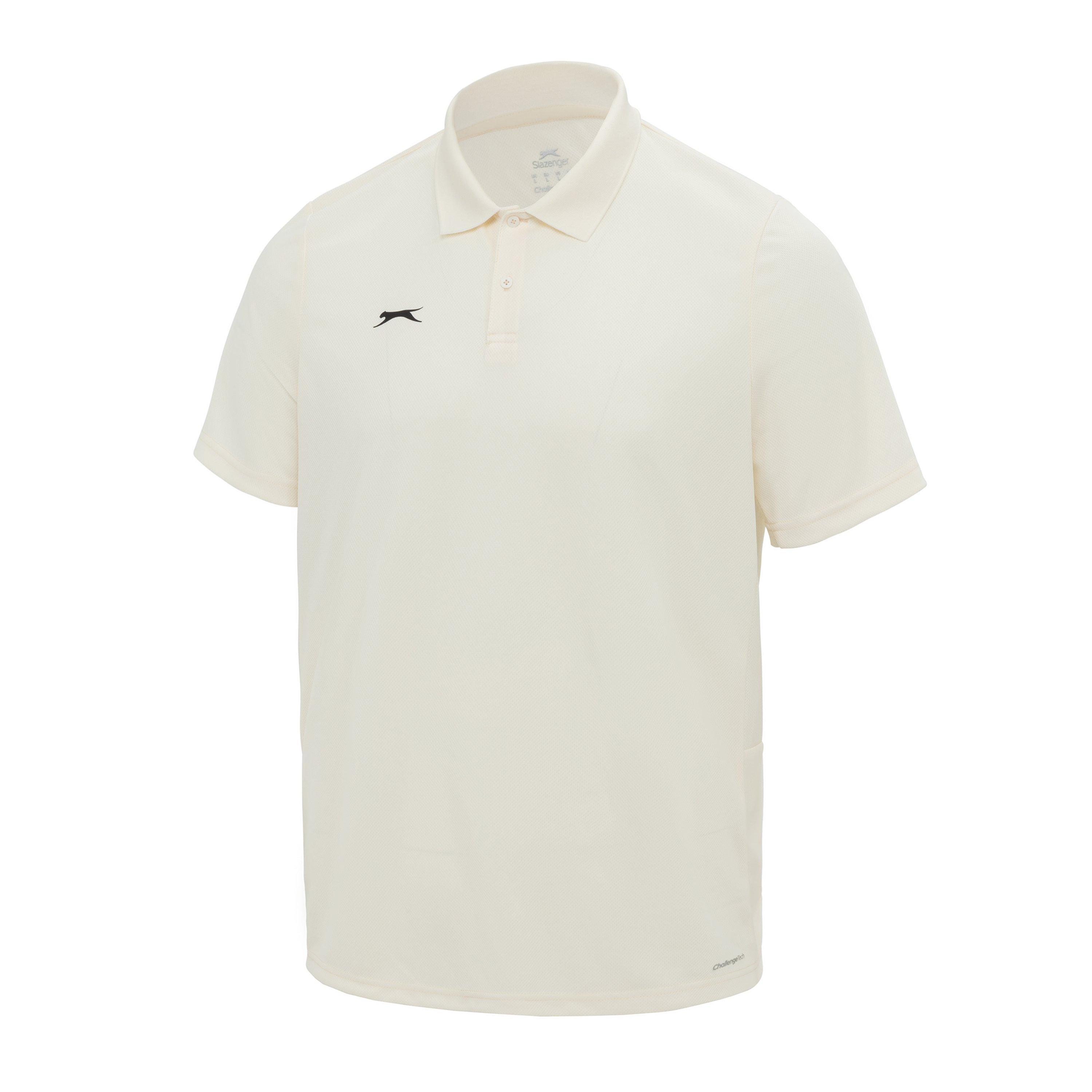Slazenger Short Sleeve Cricket Shirt Mens