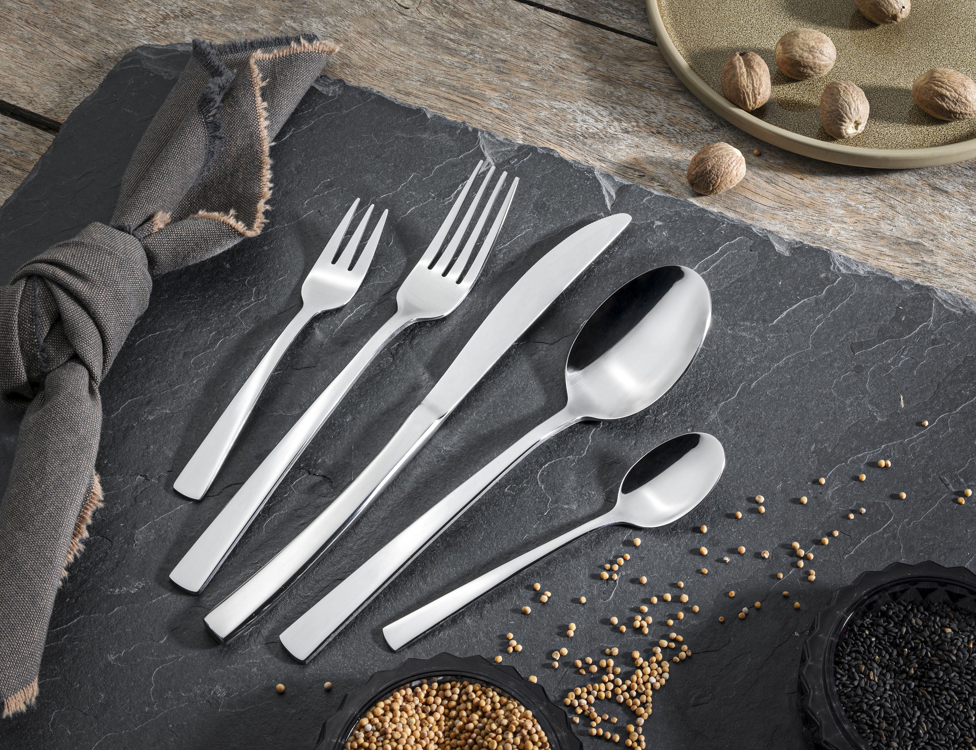 bongusto Besteck-Set 30-teilig Edelstahl