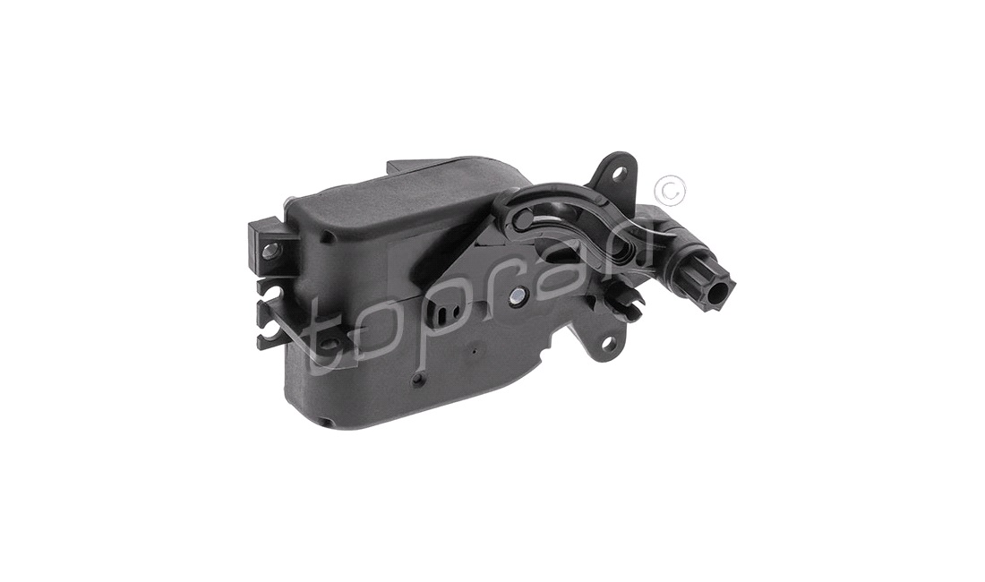 Servomotor, klap