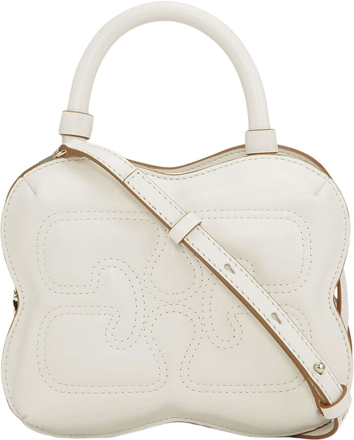 Ganni Butterfly Small Crossbody Egret