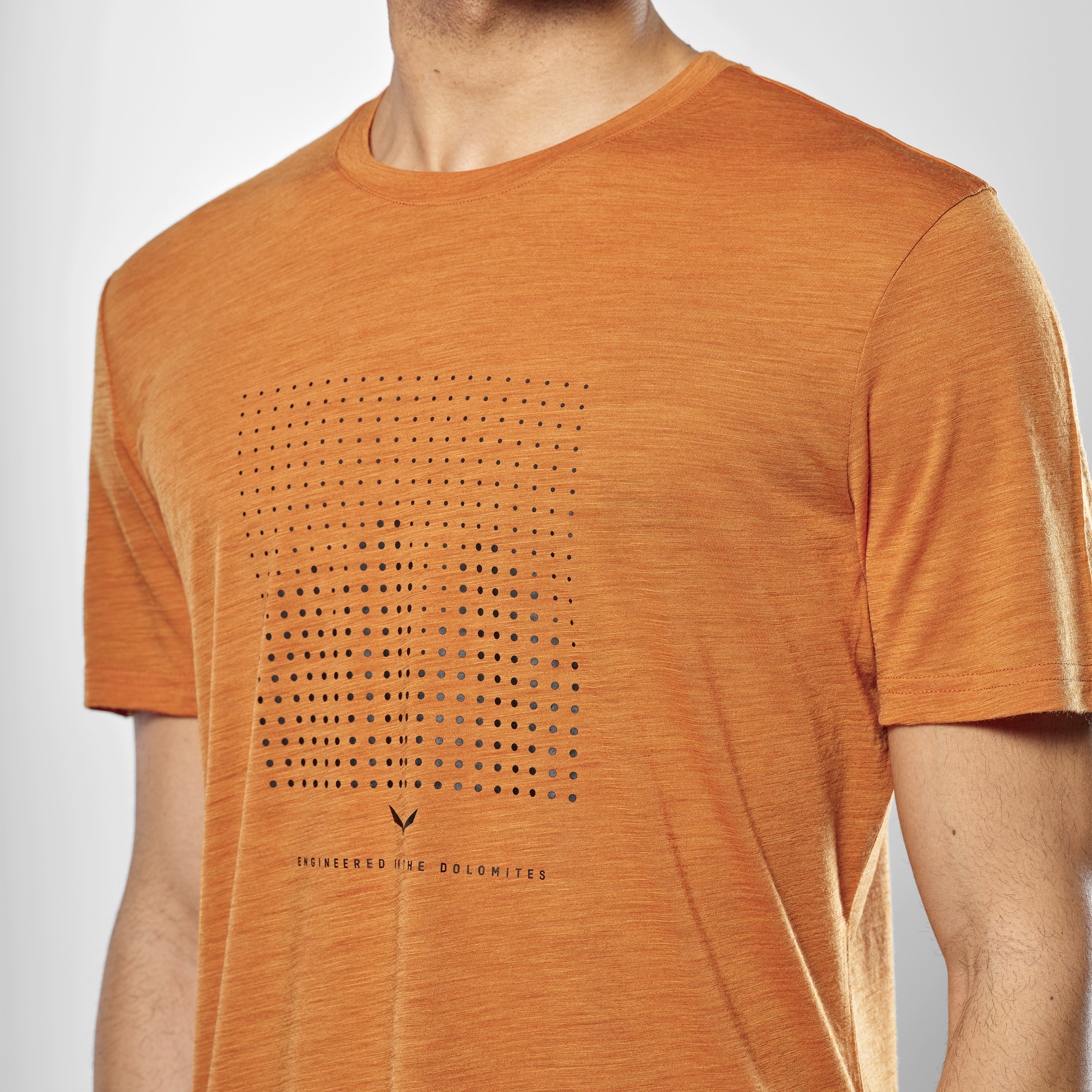 Eagle Dotted Mountain Trainer Merino T-Shirt Herren