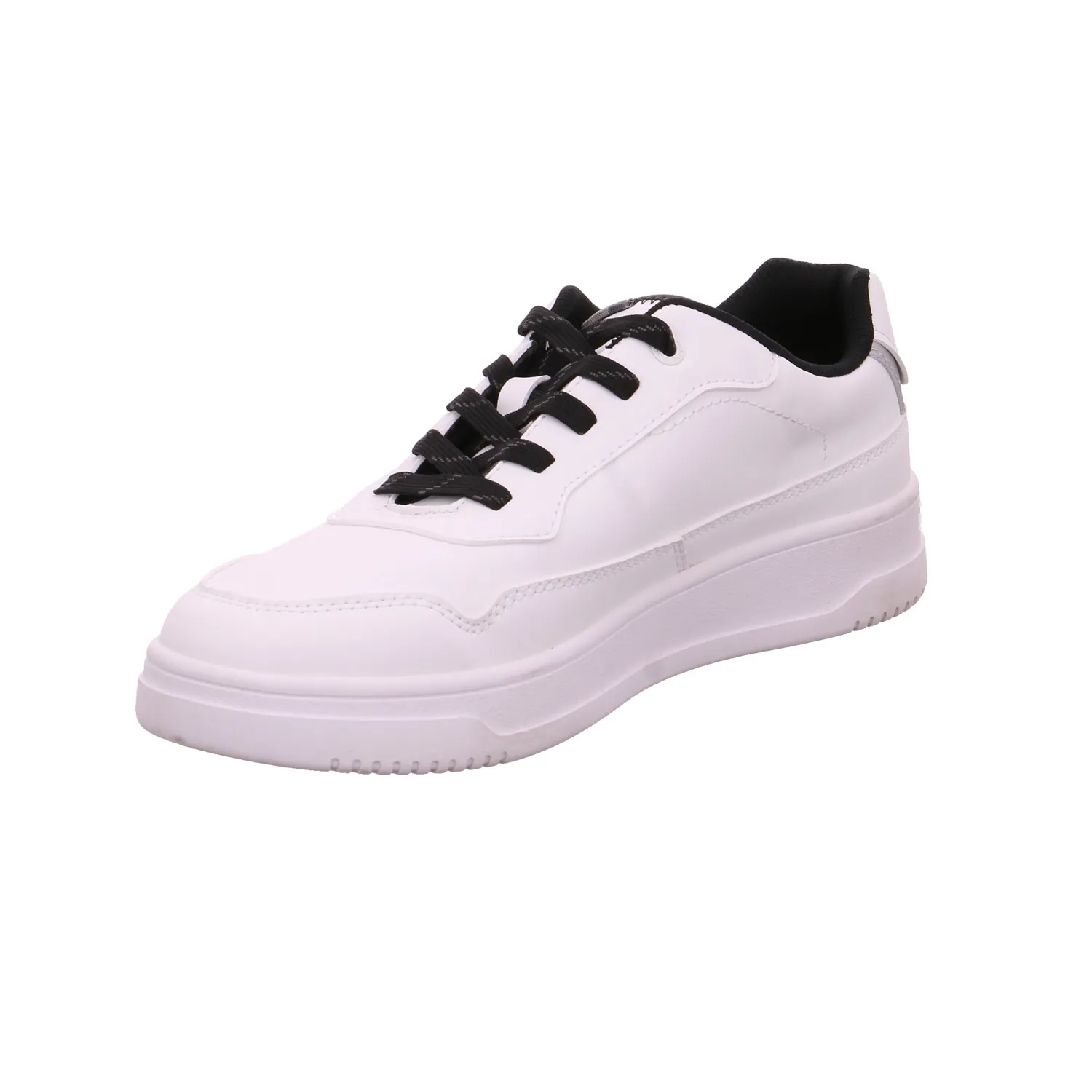 BUGATTI SHOES Halbschuhe Sneaker Weiss Lederimitat