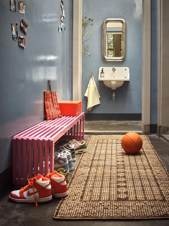 HKliving Slatted bankje eetbank 160 teak
