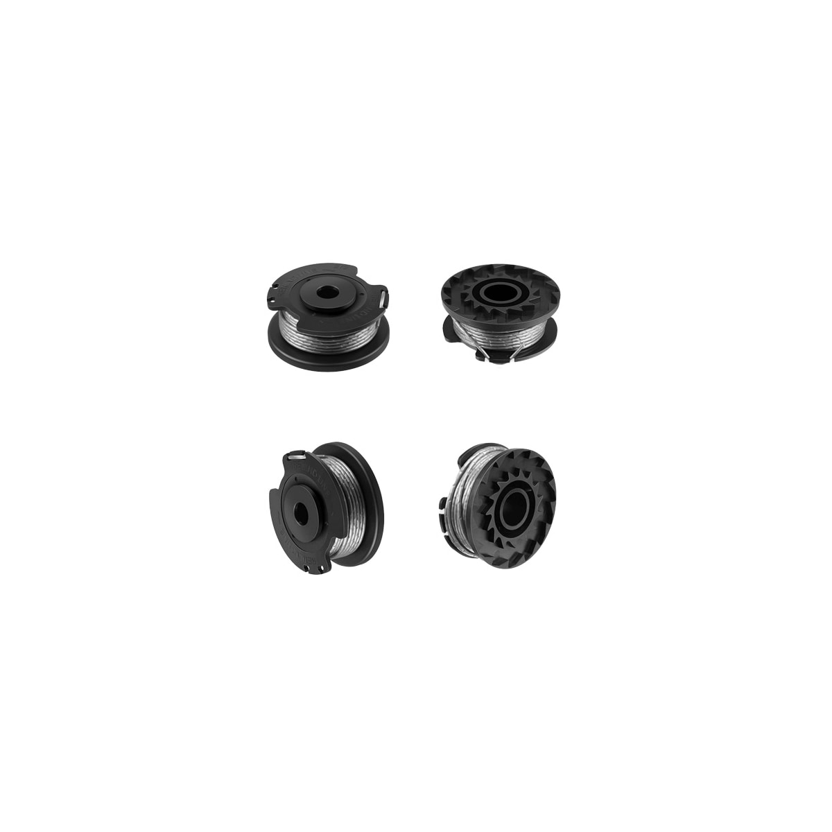 Trimmerspole for Bosch ART 23 SL/2300/23-28/26 SL/EASY gresstrimmer Sort